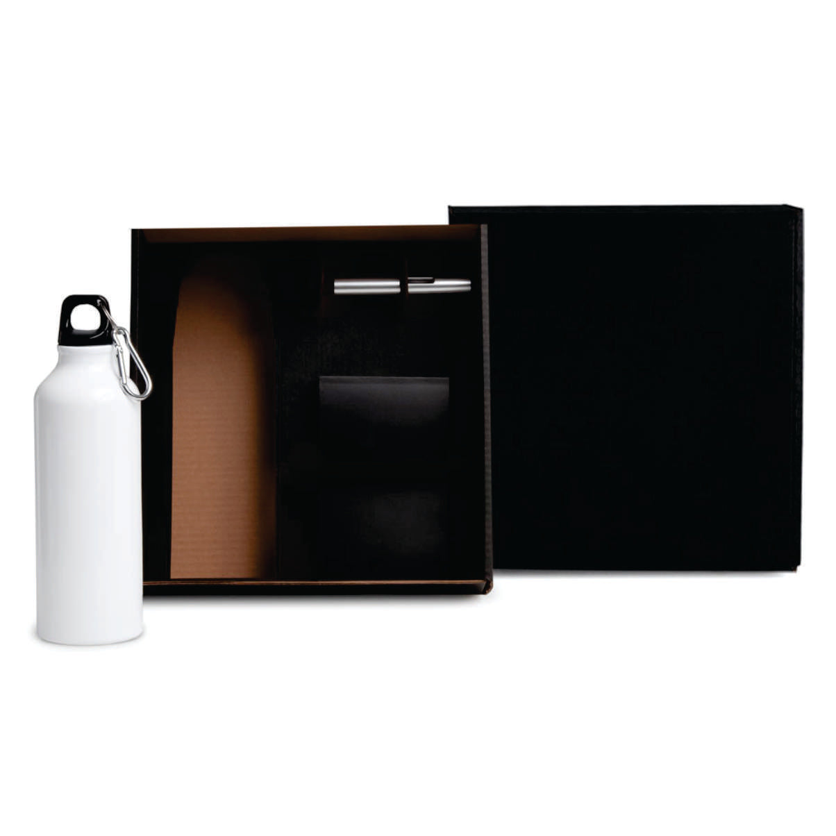 Kit Com Squeeze, Caneta E Bloco - 3 Pçs