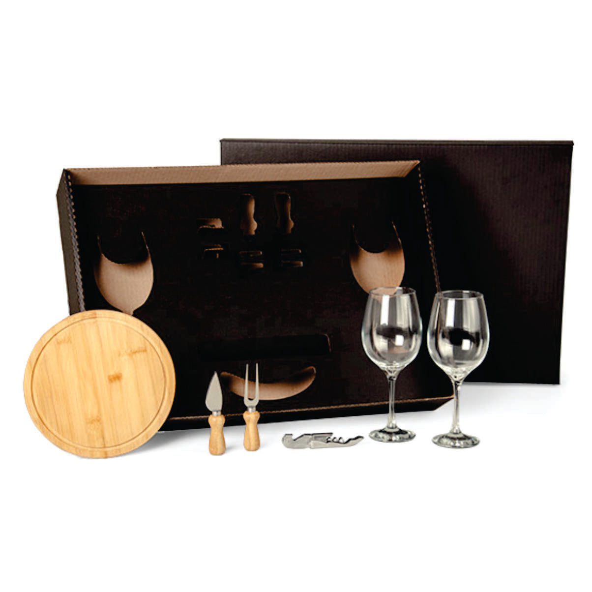 Kit Queijo E Vinho - 6 Pçs