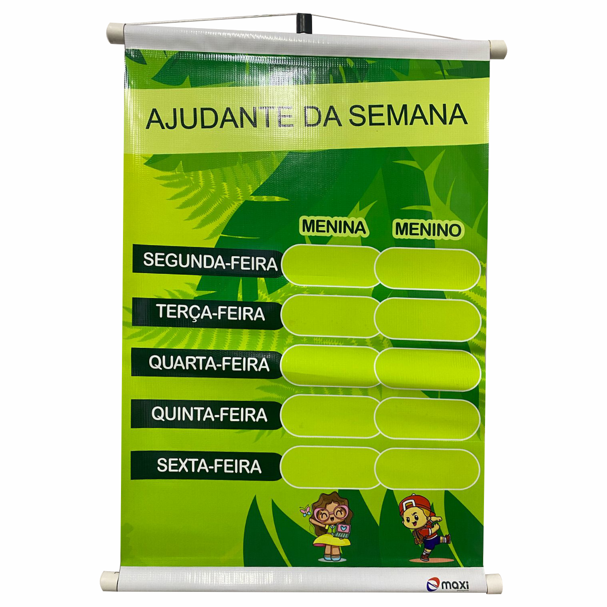 BANNER PEDAGÓGICO AJUDANTE DA SEMANA