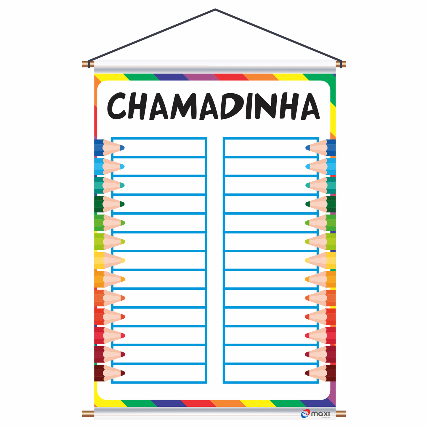 BANNER PEDAGÓGICO CHAMADINHA LÁPIS