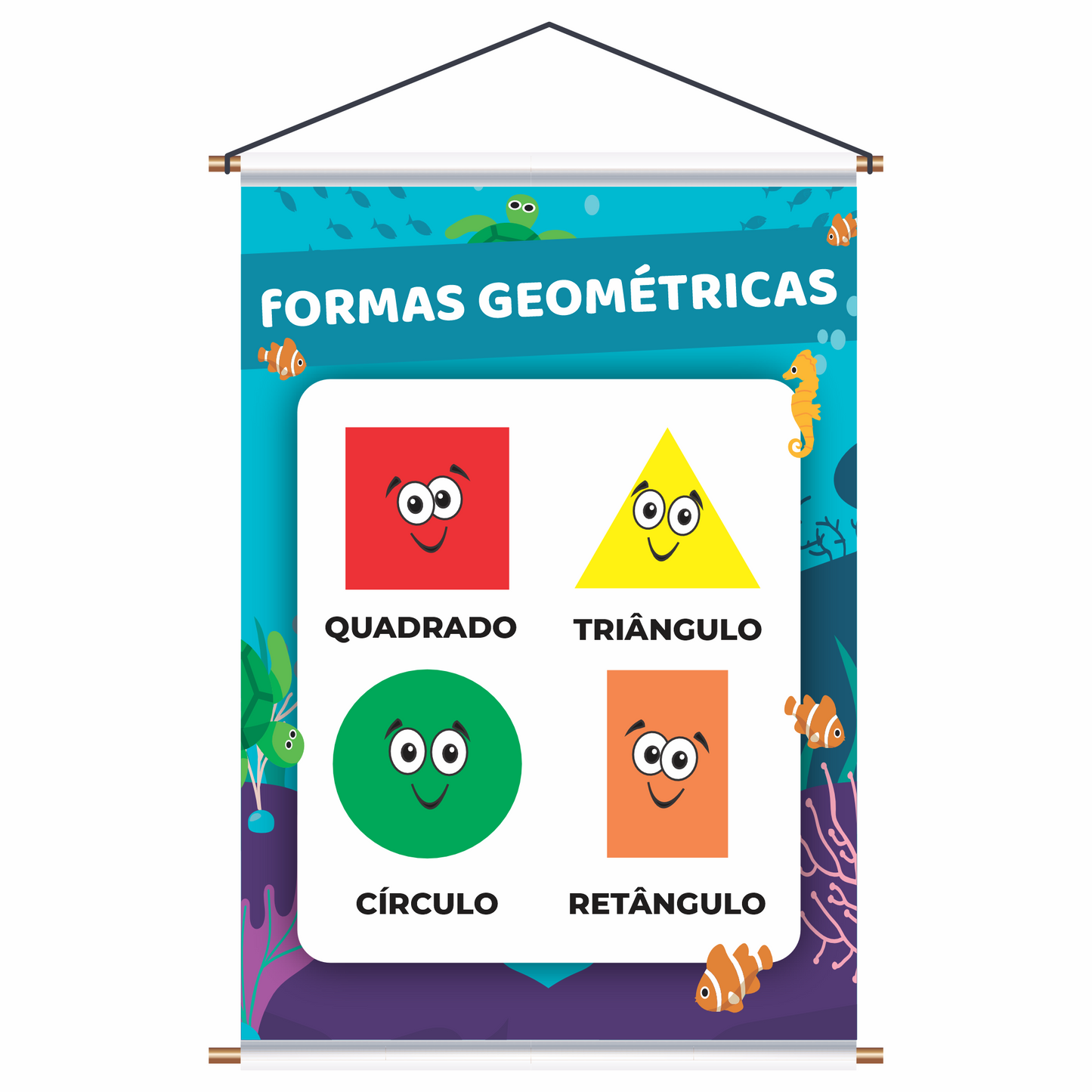 BANNER PEDAGÓGICO FORMAS GEOMÉTRICAS SIMPLES