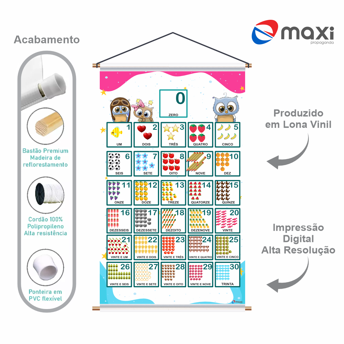 BANNER NUMERAIS CORUJINHA