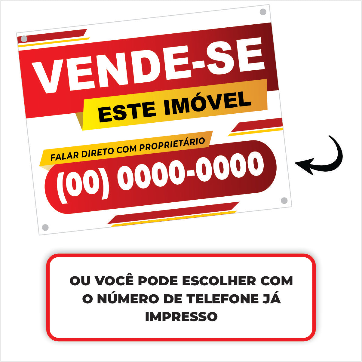 PLACA VENDE-SE