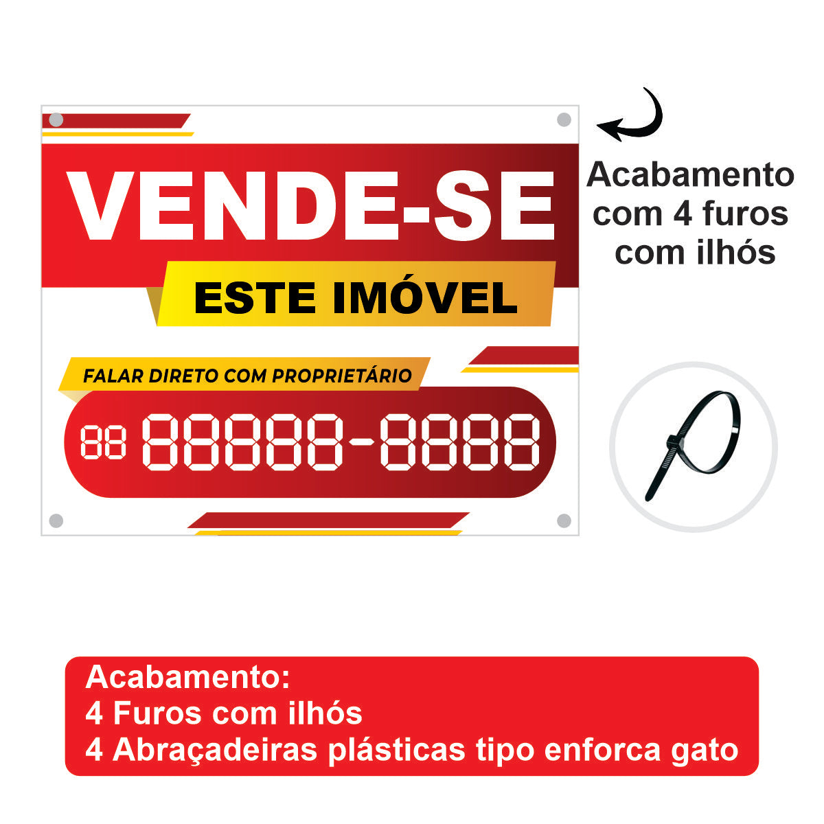 PLACA VENDE-SE