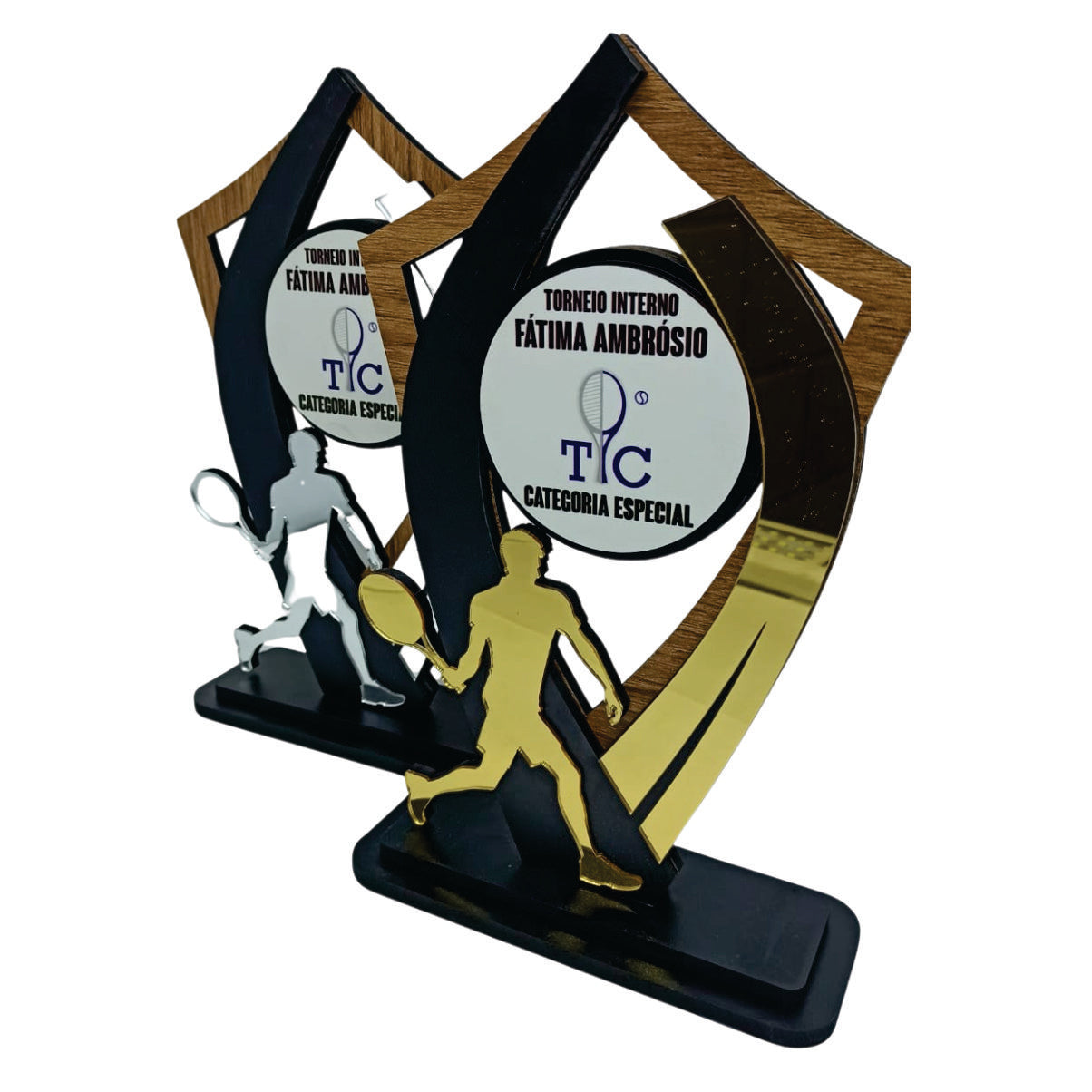 TROFÉU PERSONALIZADO TENIS