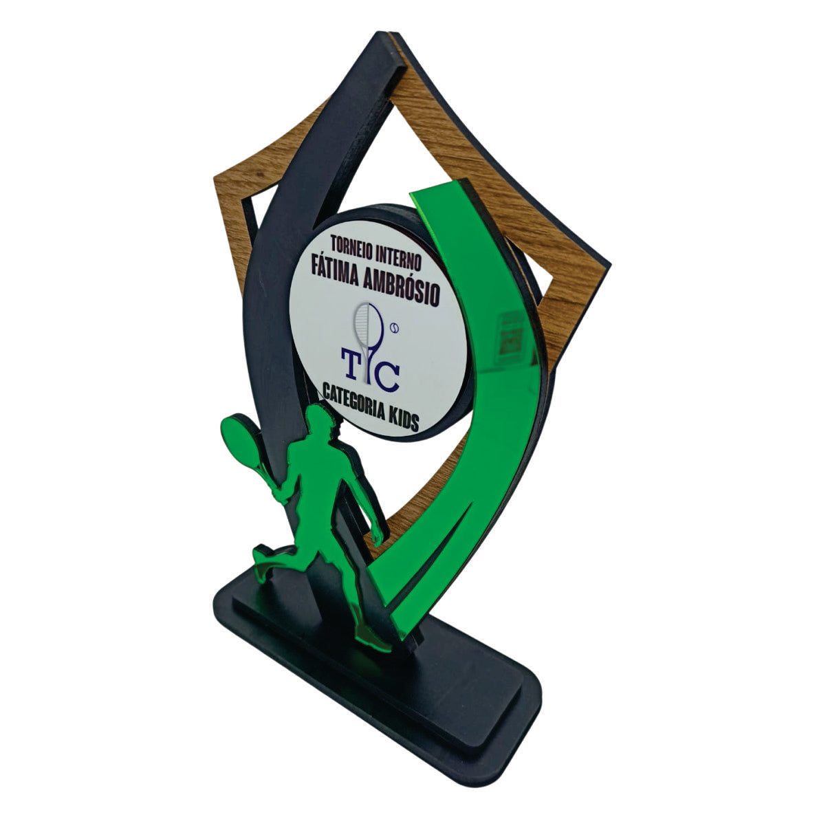 TROFÉU PERSONALIZADO TENIS
