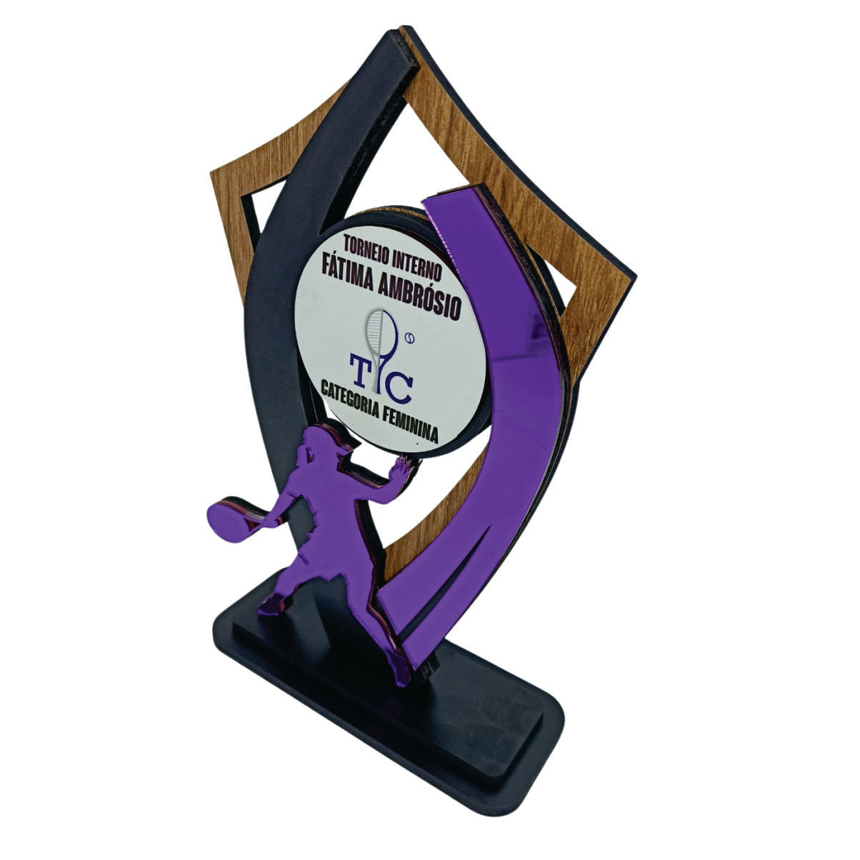 TROFÉU PERSONALIZADO TENIS