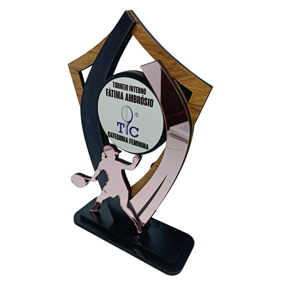 TROFÉU PERSONALIZADO TENIS