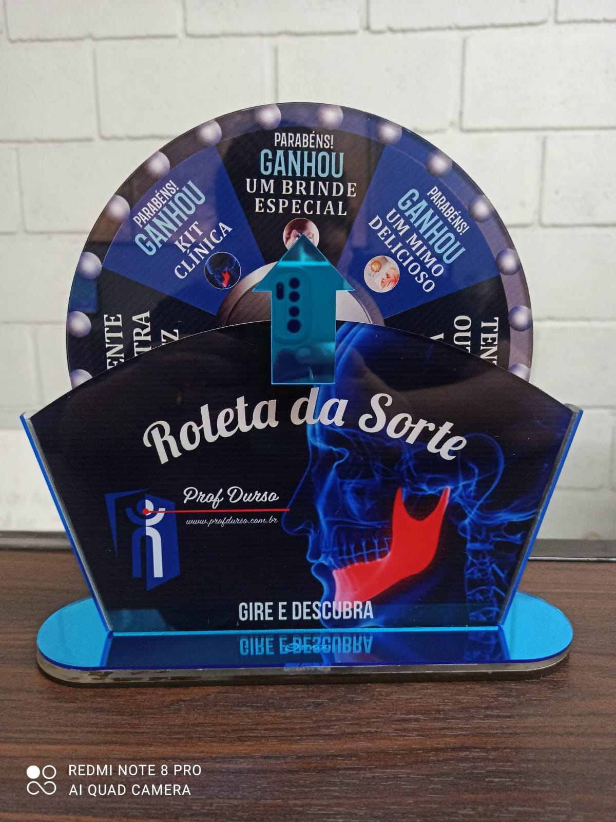 Roleta Personalizada para Sorteios - Tamanho P