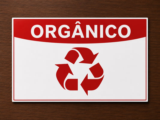 ADESIVO DE IDENTIFICAÇÃO ORGÂNICO