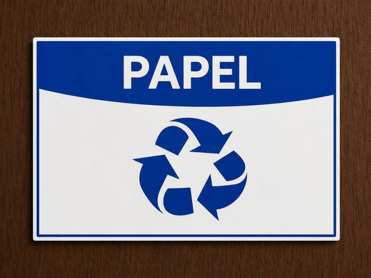 ADESIVO DE PAPEL RECICLÁVEL