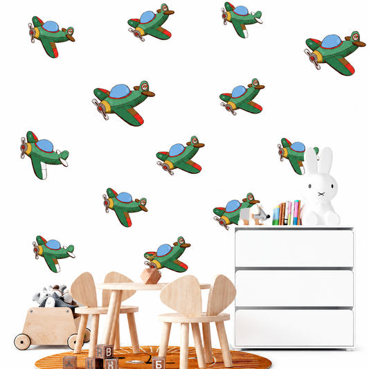 Adesivo Decorativo Infantil - Avião
