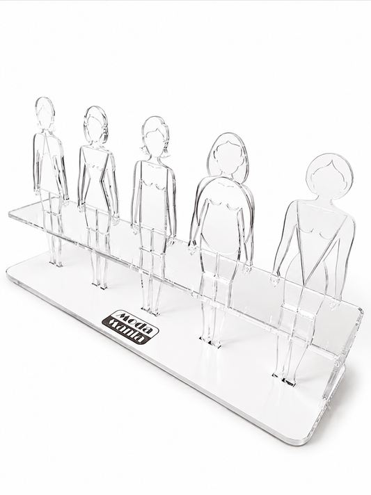 Display de Acrílico e MDF - Modelos Corporais