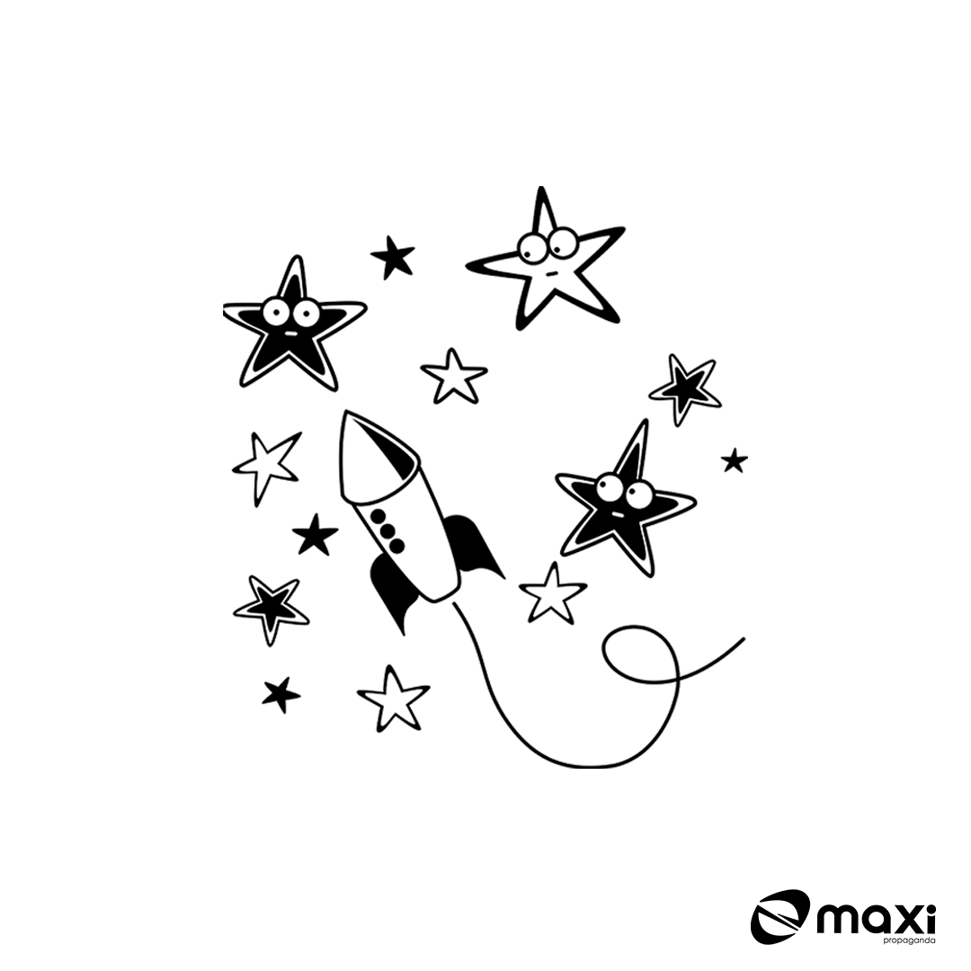 Adesivo Decorativo Infantil - Estrelas