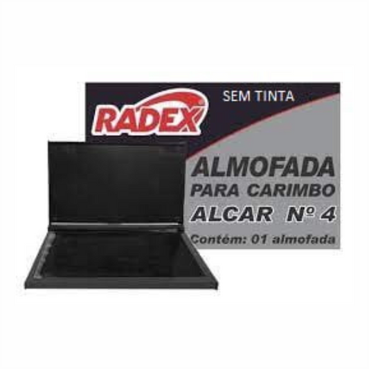 ALMOFADA PARA CARIMBO RADEX ALCAR N º4