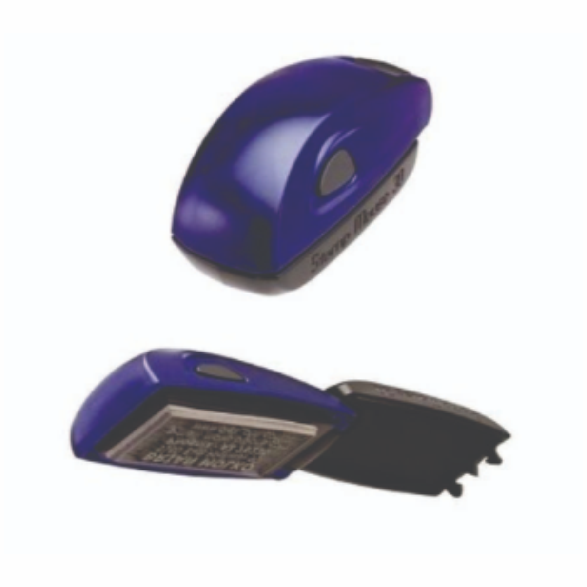 carimbo de bolso - stamp mouse 20 - Azul