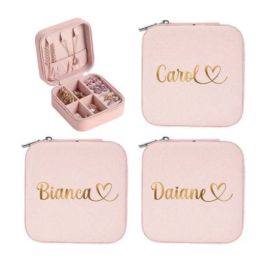 Porta Joias Com Zíper Personalizado