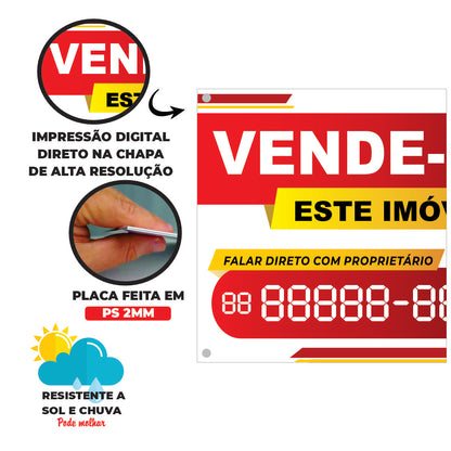 PLACA VENDE-SE