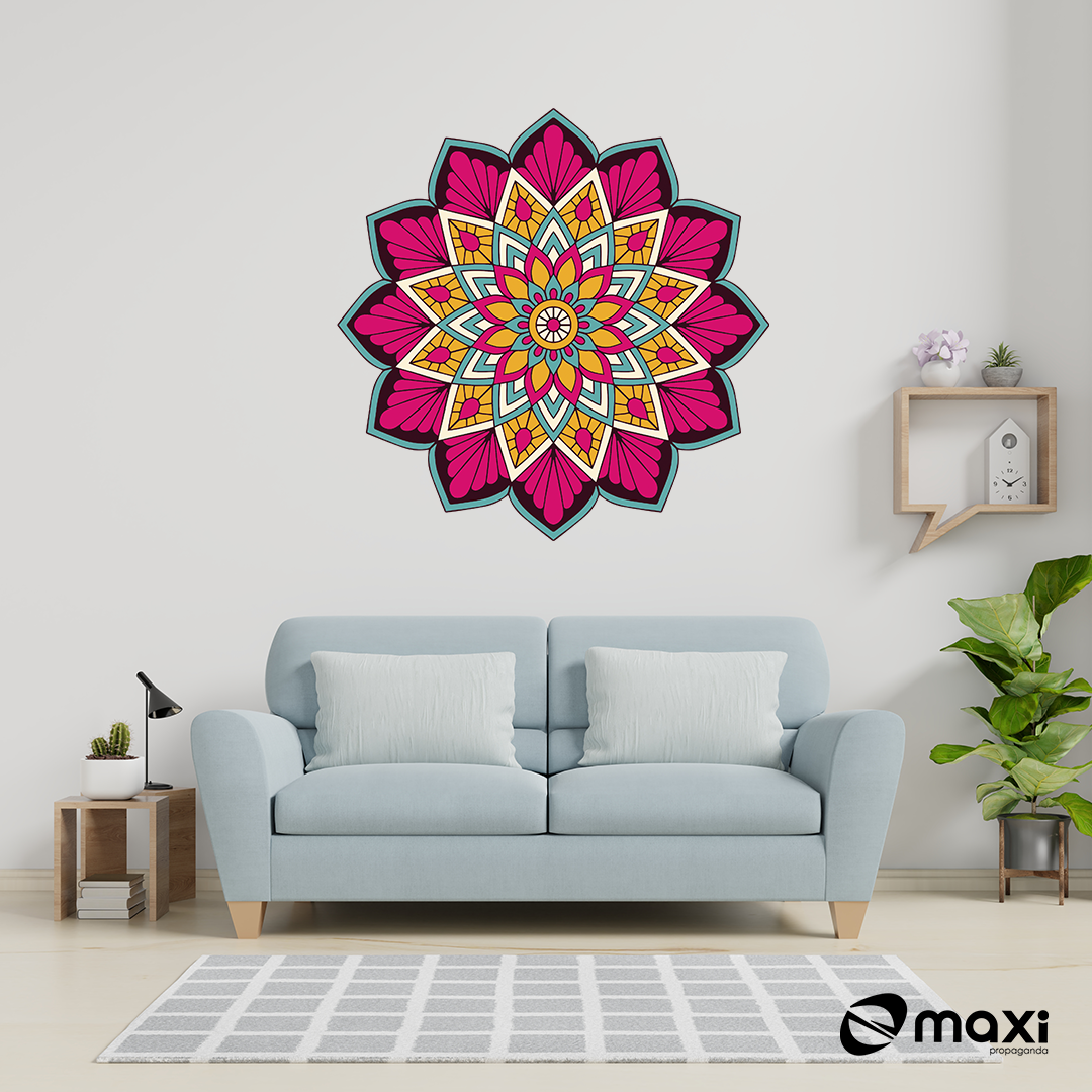 ADESIVO DECORATIVO PARA SALA - MANDALA 2