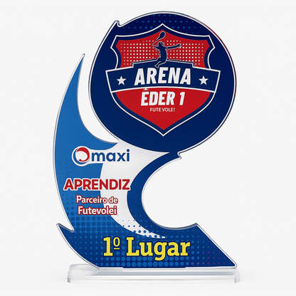 Troféu em Acrílico - modelo 02