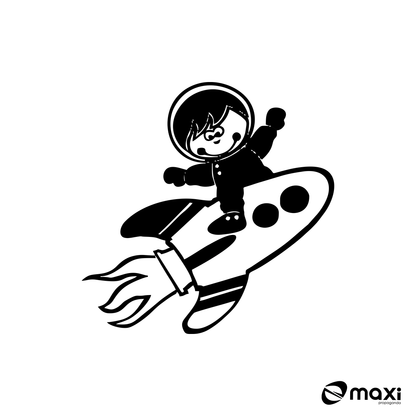 Adesivo Decorativo Infantil- Astronauta