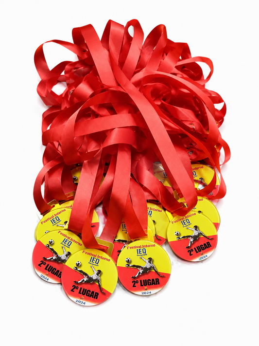 Medalha de Acrílico Personalizada- A partir de 10 Unidades