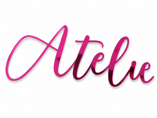 NOME EM ACRÍLICO PERSONALIZADO - LETREIRO DECORATIVO