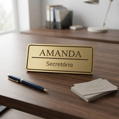 Crachá Magnético Personalizado