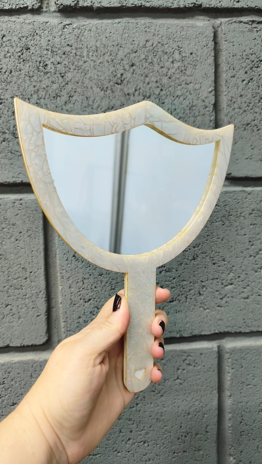 ESPELHO DE MÃO PERSONALIZADO PARA LASH DESIGNER - MODELO EXCLUSIVO