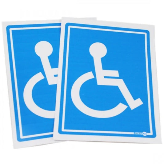 Placa de Acessibilidade – Sinalização para Pessoas com Deficiência