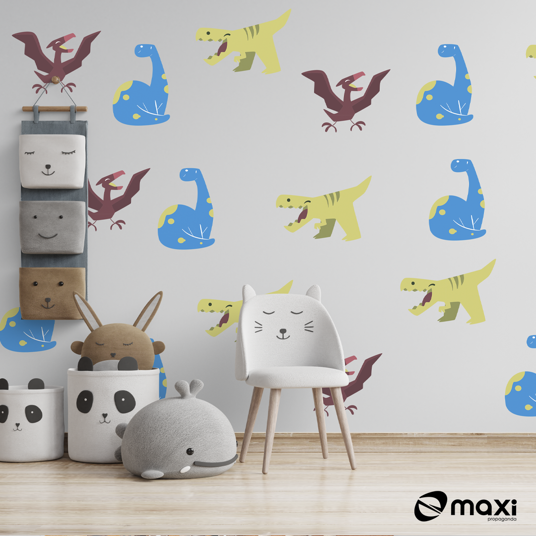 Adesivo Decorativo Infantil - Dinossauros