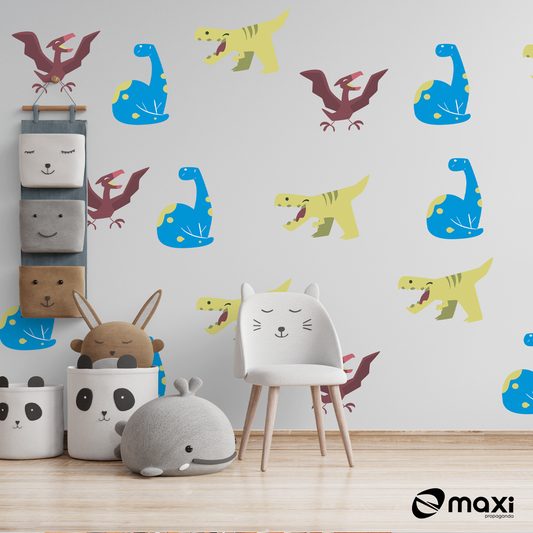 Adesivo Decorativo Infantil - Dinossauros