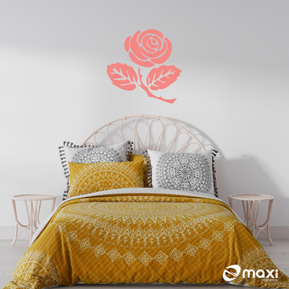 ADESIVO DECORATIVO PARA QUARTO - 1 ROSA