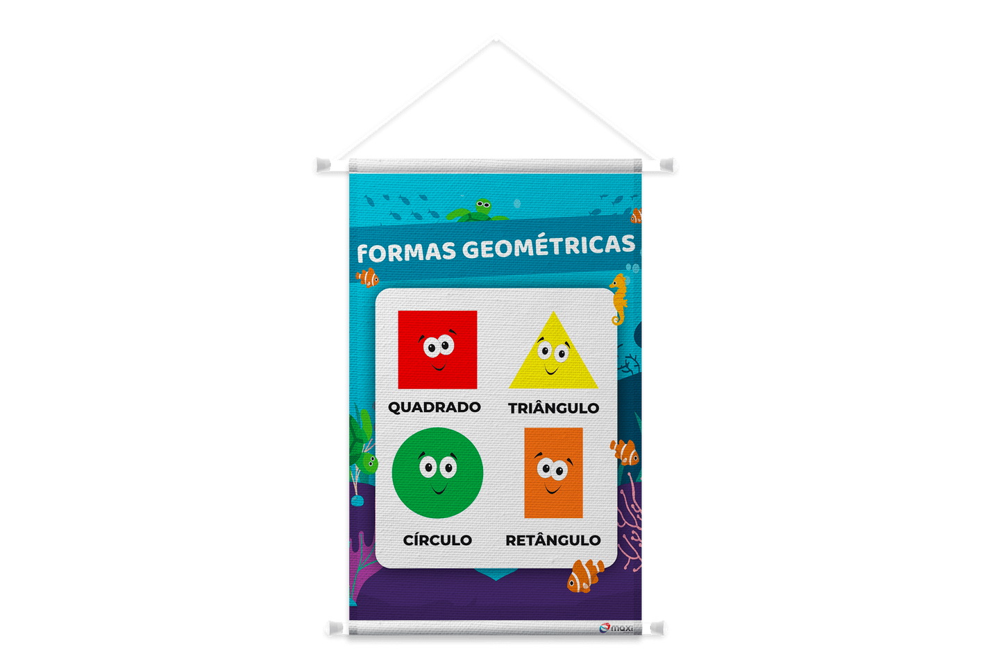 BANNER PEDAGÓGICO FORMAS GEOMÉTRICAS SIMPLES