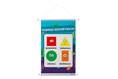 BANNER PEDAGÓGICO FORMAS GEOMÉTRICAS SIMPLES